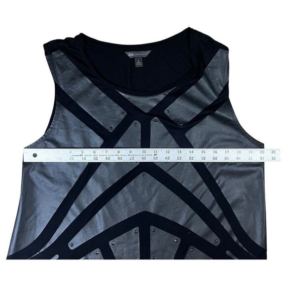 Rock Republic Star Wars Black Darth Vader Beaded Sleeveless Top Size Large - Picture 5 of 9